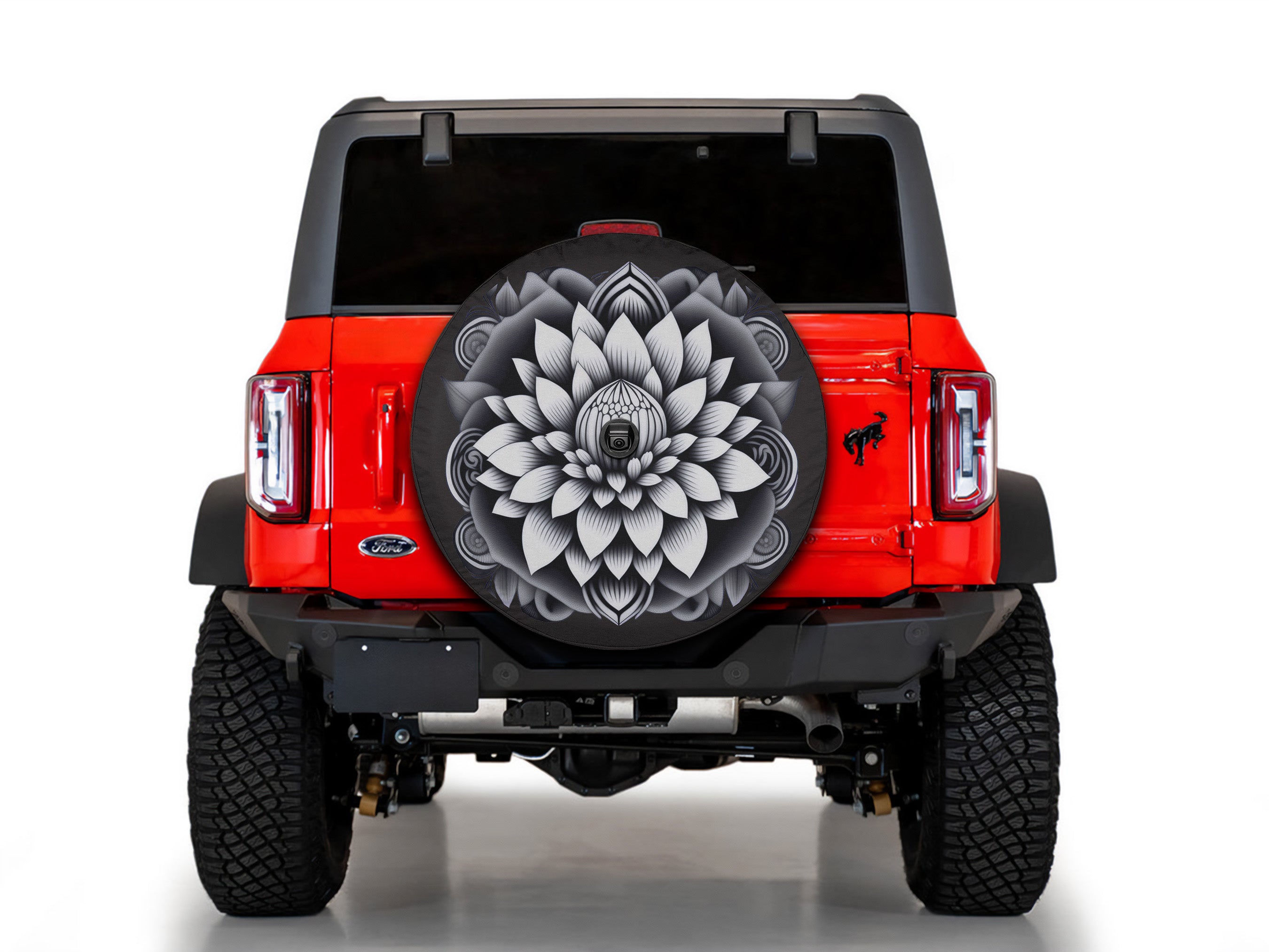 Lotus Flower Wheel Spare Tire Cover