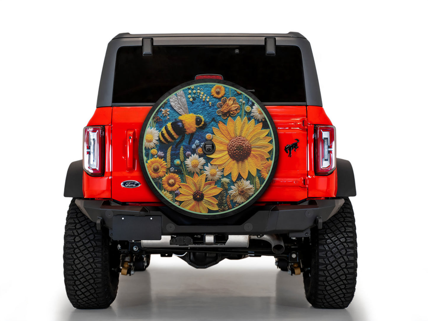 Sunflower Spare Wheel Tire Cover