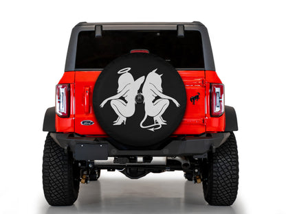 Angel and Devil Spare Wheel Tire Cover