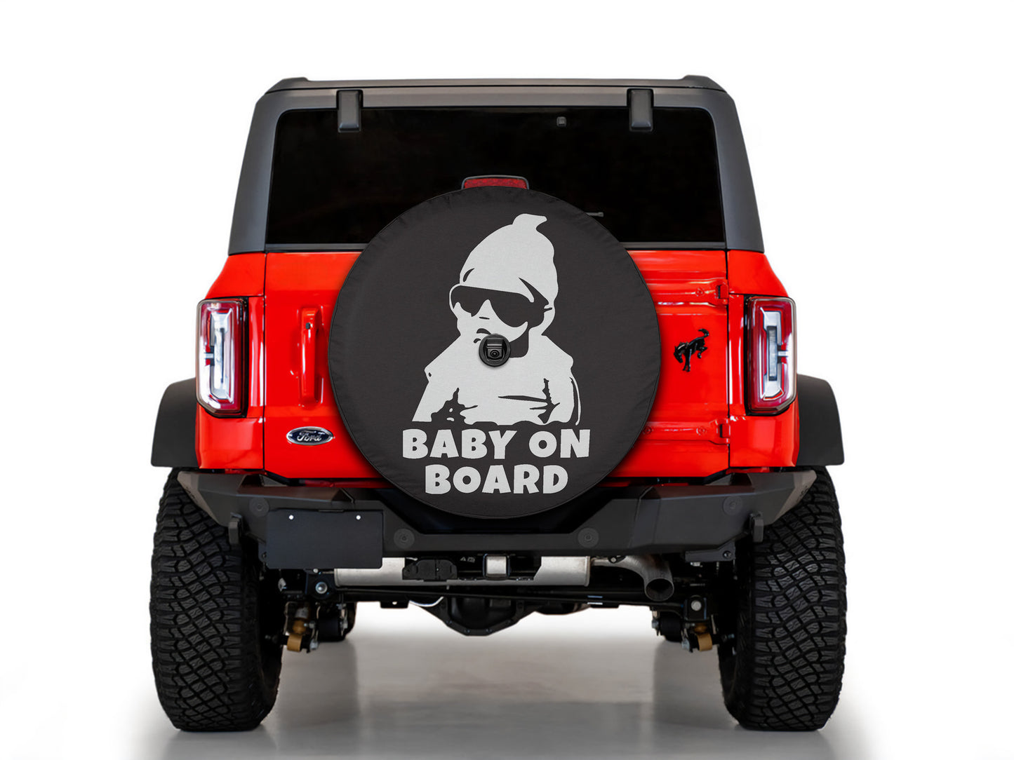 Baby On Board Wheel Spare Tire Cover