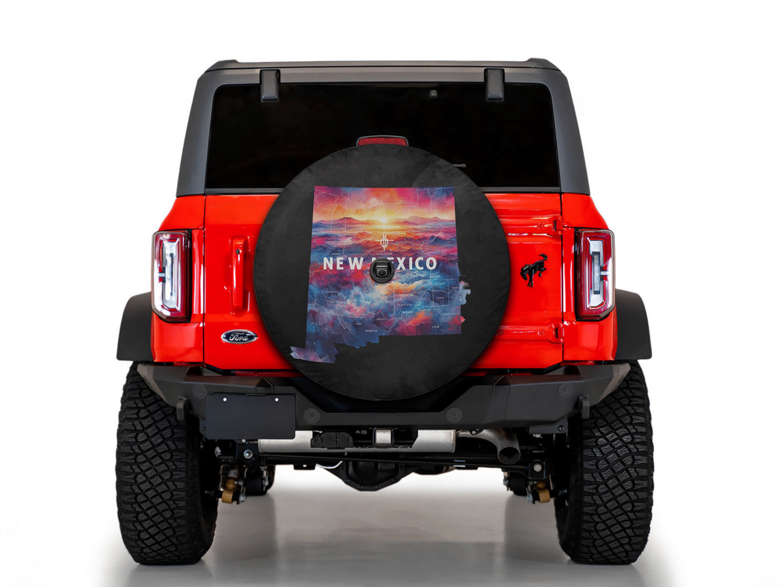 New Mexico Map Wheel Spare Tire Cover