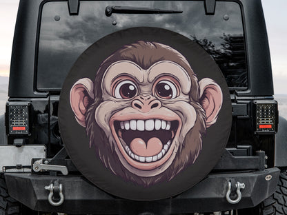 Funny Monkey Wheel Spare Tire Cover