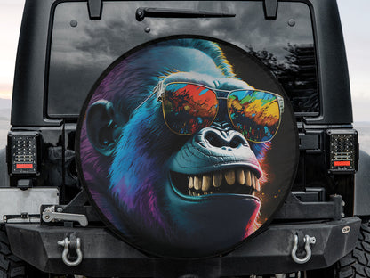 Gorilla Sunglasses Wheel Spare Tire Cover